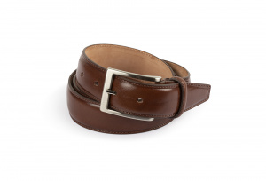 Leather Belt - Castagno - 35mm