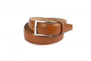 Riem uit leder - Nocciola -...