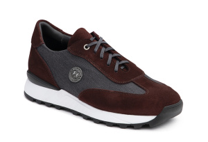 SNEAKER "1517" COMBI DAIM...