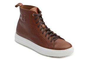 Sneaker Haute "268" Grainé...