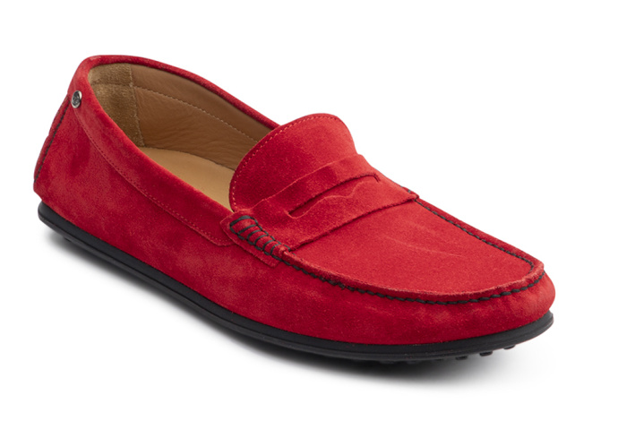 Mocassin rouge top