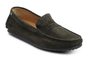 Mocassin Daim "2011" Vert