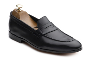 Mocassin "1220" Noir Soft cuir