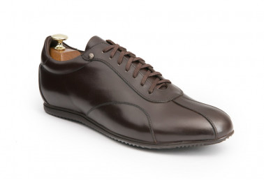 Sneaker "B1" Donkerbruin