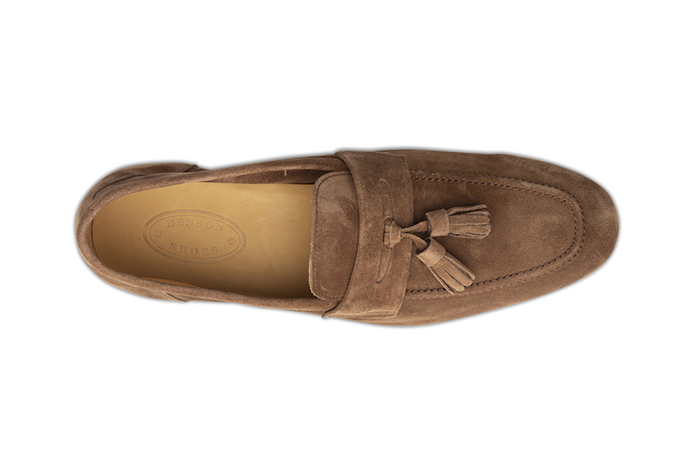 mocassin marron femme